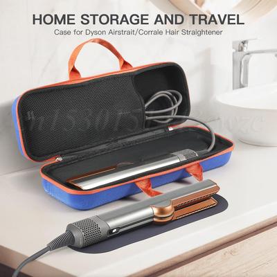 Жесткий дорожный футляр для хранения из ЭВА для Dyson Airstrait HT01, сумки на молнии для выпрямителя волос Dyson Airstrait/Corrale