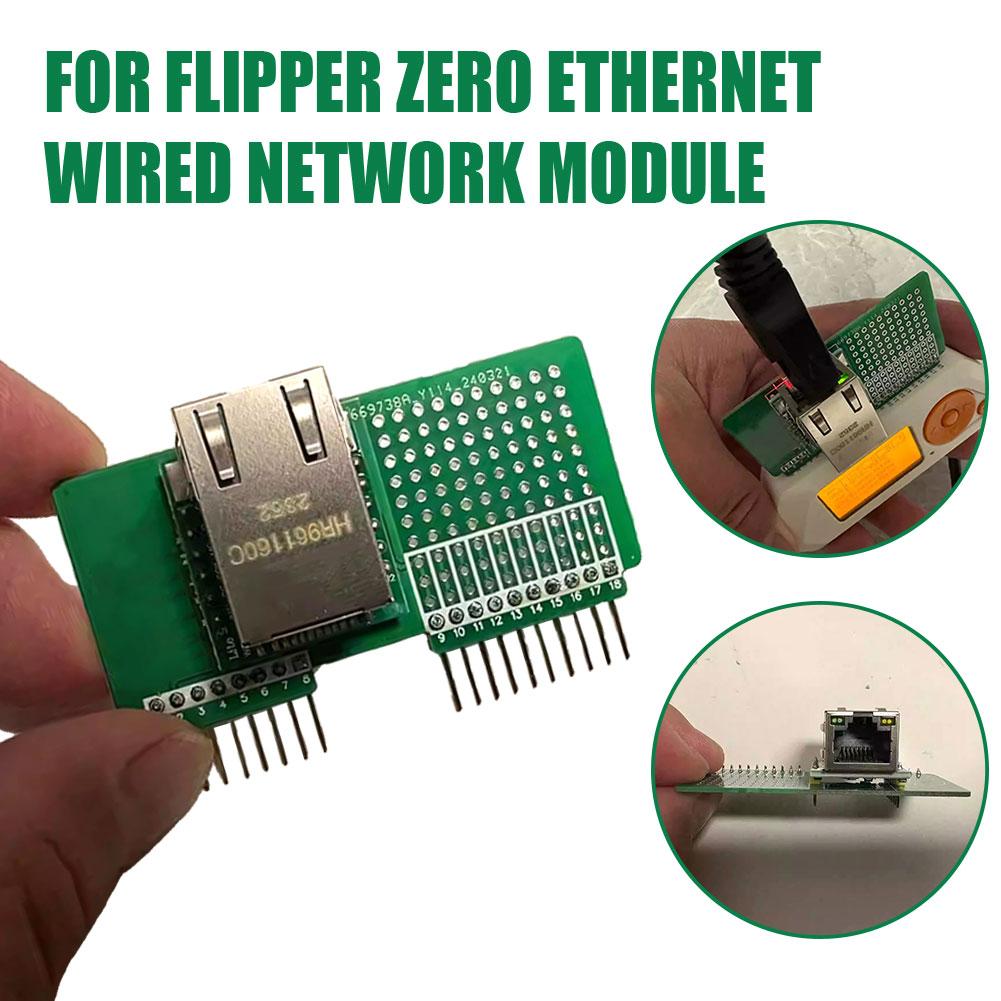 Для Flipper Zero Ethernet проводной сетевой модуль сетевой модуль Zero тестовая игра для Flipper Access U7U1