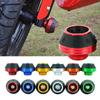 1/2PCS Motorcycle Crash Protector Wheel Protection Pad Motorbike Motocross Tire Frame Slider Colorful Moto Equipment Accessories