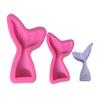 1Pcs Mermaid Tail Liquid Silicone Fondant Cake Mold DIY Creative Silicone Baking Mold Chocolate Mol