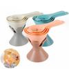 Kitchen Funnel Set for Filling Bottles Jam and Oil Liquid Sub-Packaging Kitchen Accessories 3 Colors