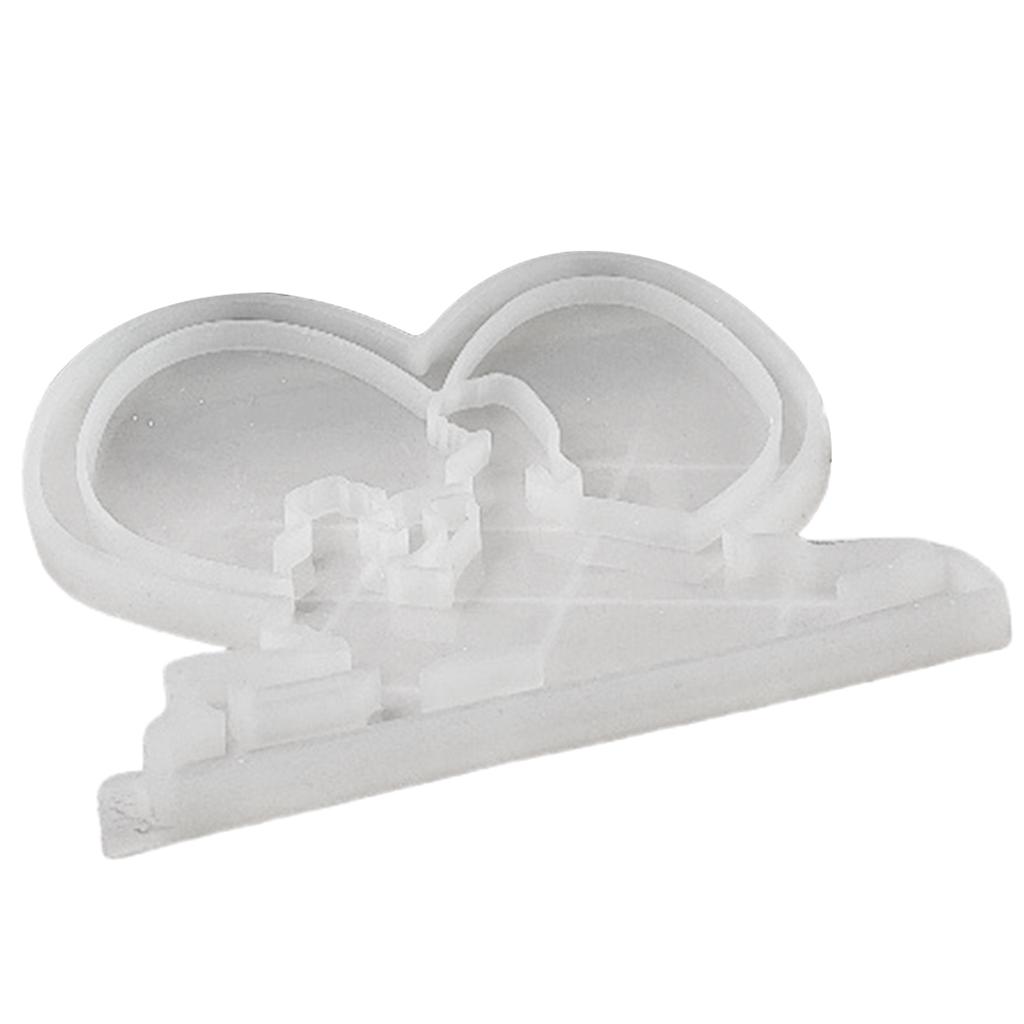 Силиконовые формы для украшений, силиконовые формы для подсвечников, формы для предложений, легко извлекаемые формы, формы для подставок для помолвочных свечей