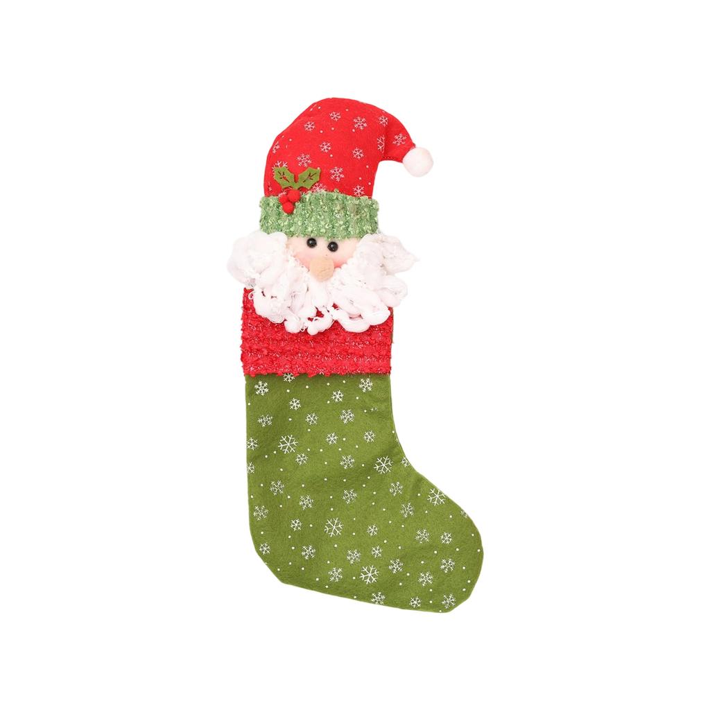 Holiday Hanging Sock Large Christmas Stocking for Christmas Tree Decoration Mantel Display Holiday Party Gifts Bag
