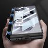 Magnetic Hinge Armor Stand Case for Samsung Galaxy Z Fold 6 Outer Screen Glass Holder Matte Cover for Galaxy Z Fold 5 Cases