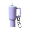 Mini Tumbler Keychain Compact Design Detachable Mini Water Cup Keychain Lipstick Holder Keyring Bag Keys Wallet Accessory