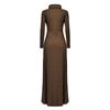 Autumn and Winter Women Plus Size Dress Casual Long Pullover Cotton Long Dress
