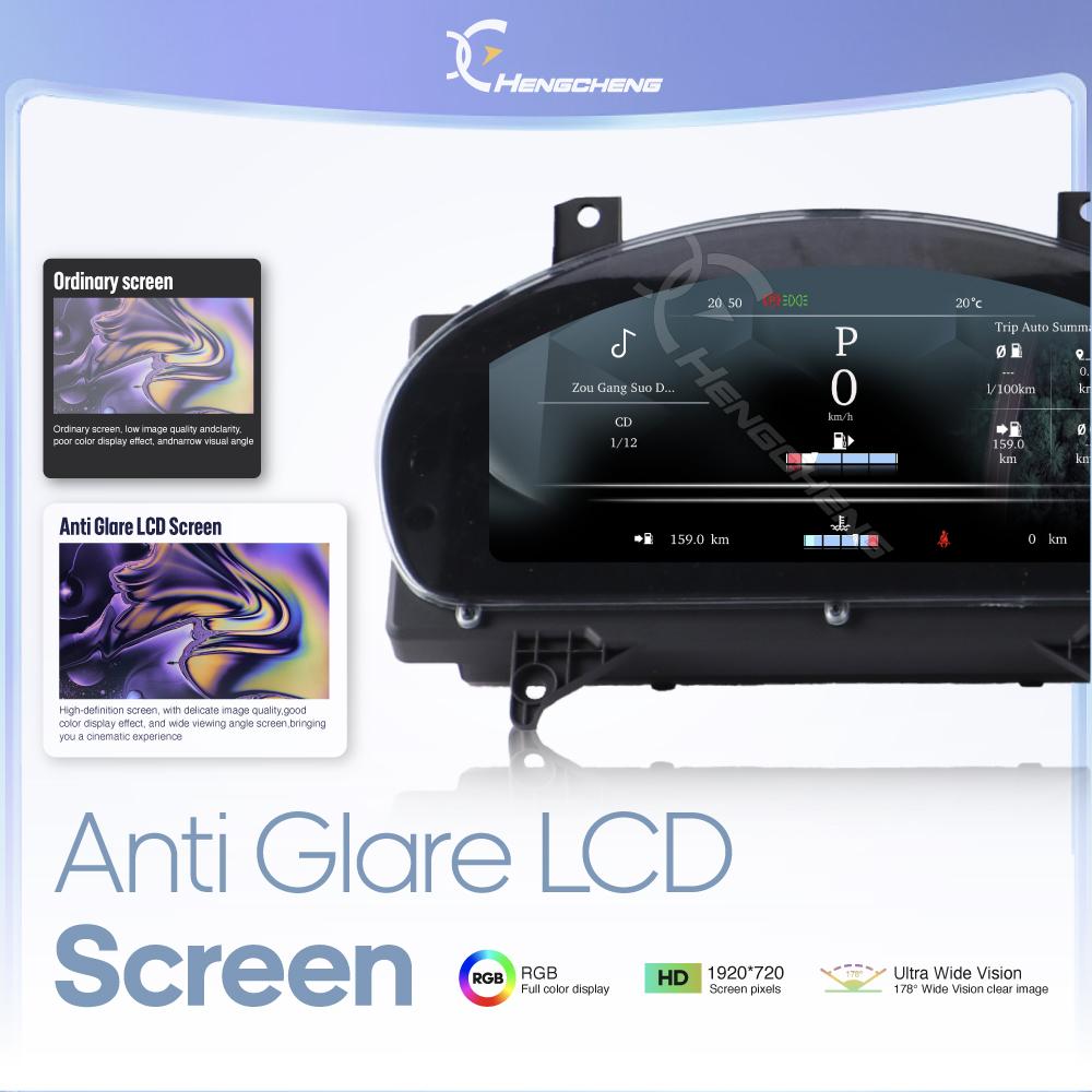 Для Jaguar XJ XJL 2010-2019 Автомобильная панель приборов с ЖК-дисплеем Carplay Виртуальная приборная панель Цифровая приборная панель Прибор Спидометр Дисплей