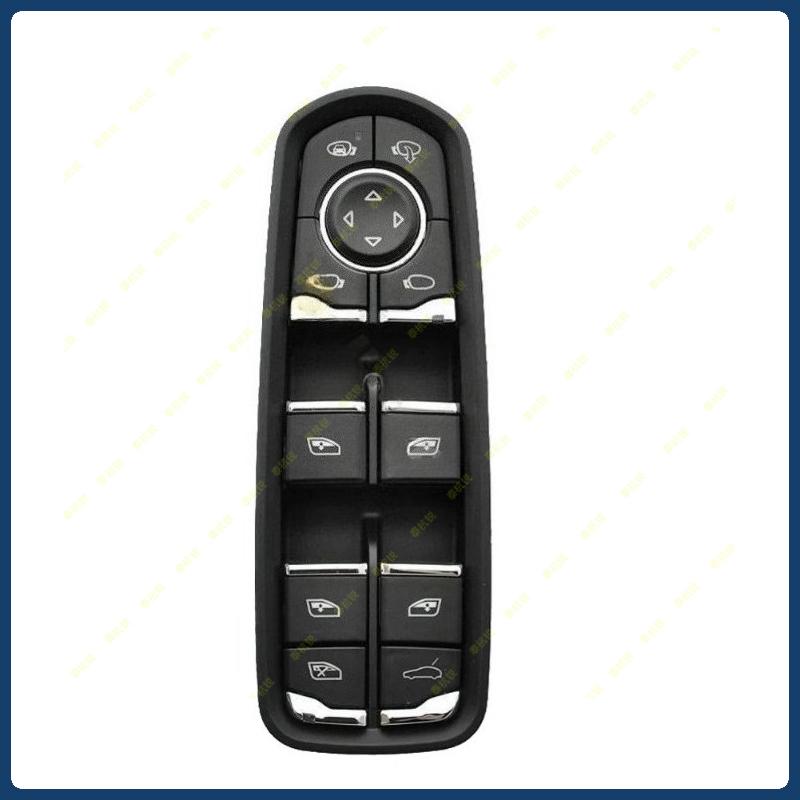7PP959858AE For Porsche Macan Panamera Cayenne Drivers Side Electric Master Power Window Control Switch Button Car Accessories