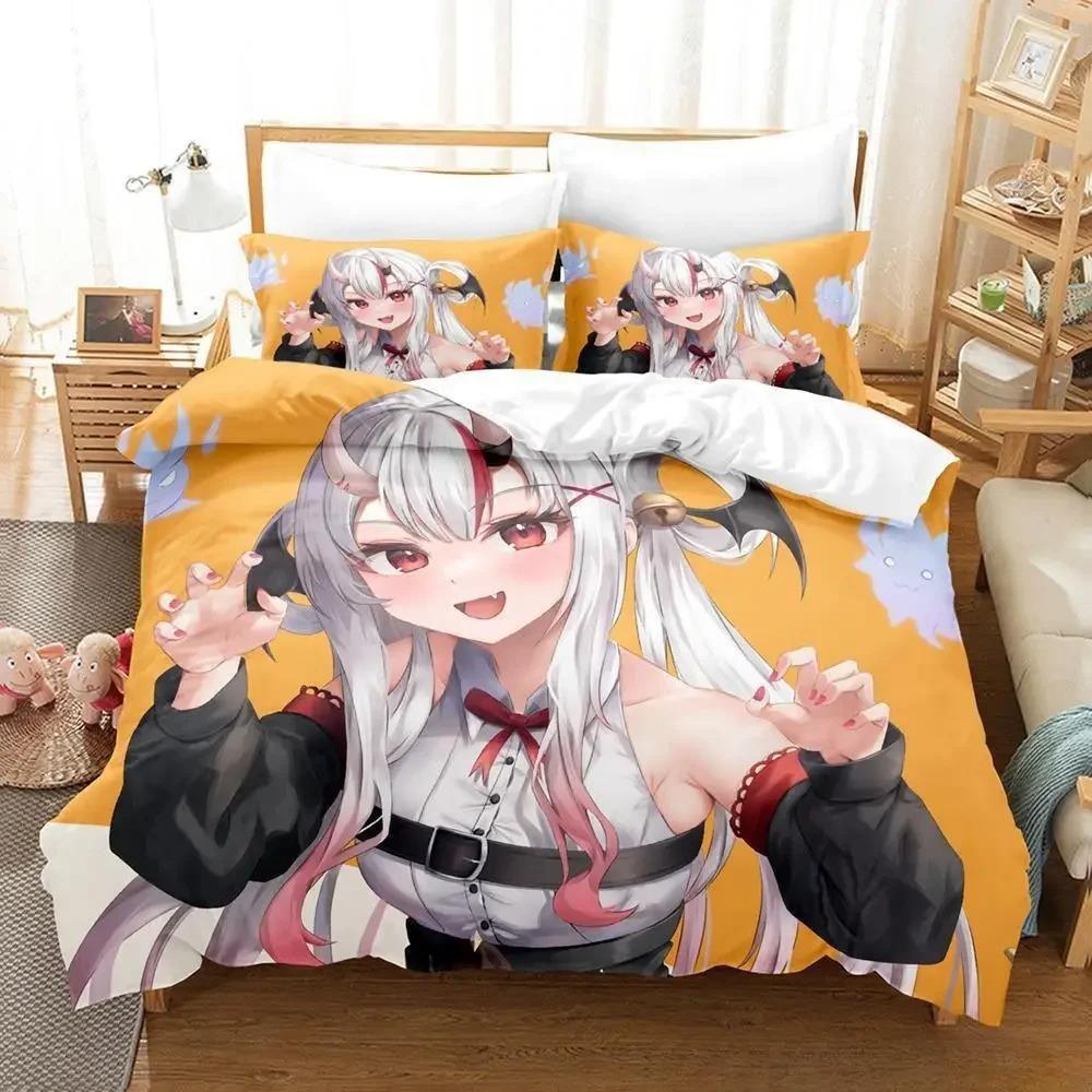 Кавайный набор постельного белья с Аяме Накири, 3D, Аниме, Односпальный, Полуторный, Двуспальный, Евро, Кинг-сайз, Пододеяльник для спальни взрослого или ребенка