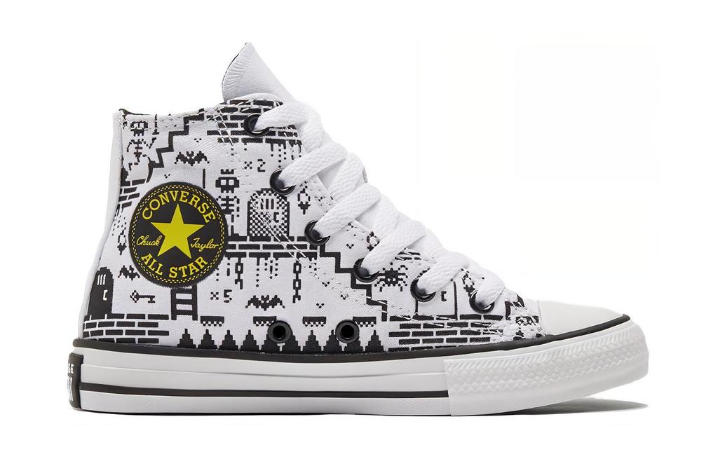 Converse Chuck Taylor All Star High GS 'Игровой принт - Белый' 670211C