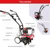 Gas-Powered Micro Cultivator Agricultural Garden Tools Compact Multi-function Rotary Tiller Machinery Farm Tilling Equipment