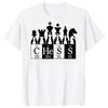 Classic Chess Player Periodic T-Shirt Men Women Plus  Fashion O-Neck Casual Harajuku Overd Unisex Tees#Color