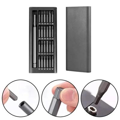 3PCS 25 In 1 Precision Магнитная отвертка Ручной инструмент Профессиональный набор инструментов для ремонта Многофункциональный многофункциональный набор инструментов Руководство