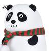 Ночник Panda Силиконовый светодиодный светильник Перезаряжаемая мультяшная прикроватная лампа с 7 цветами для детской комнаты Мягкий меняющий цвет Настольный для