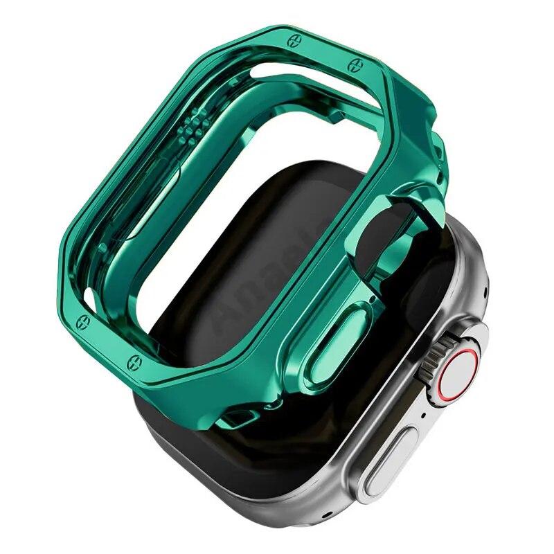 Чехол для Apple Watch Ultra 49 мм Мягкий ТПУ Защитный Бампер Чехол iWatch Серии 9 8 7 SE 6 5 4 40мм 41мм 45мм 44мм Корпус Часов