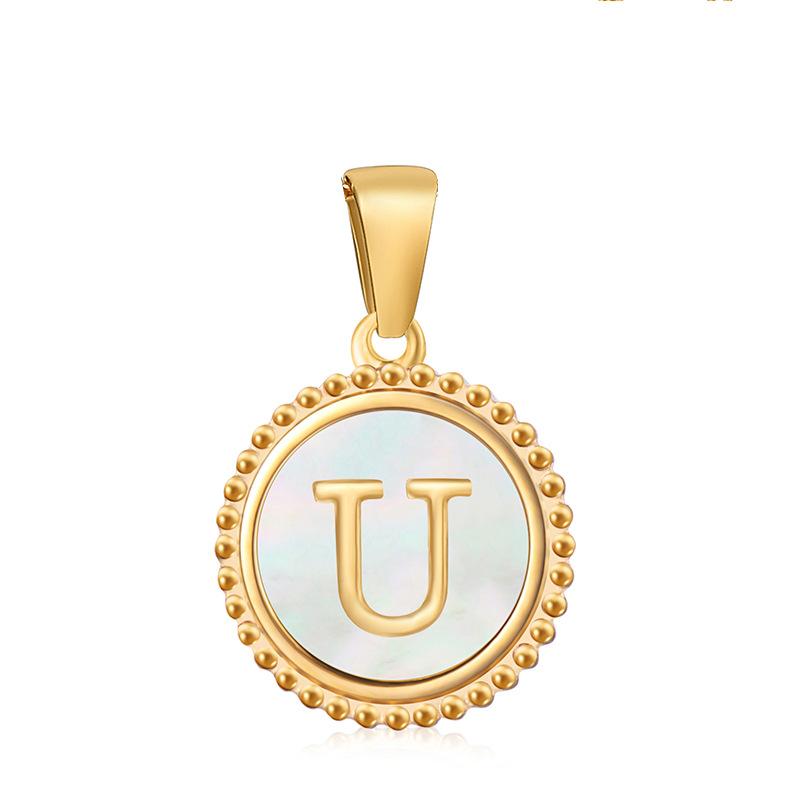 New 18K stainless steel pendant trend necklace niche design classic hot-selling explosion