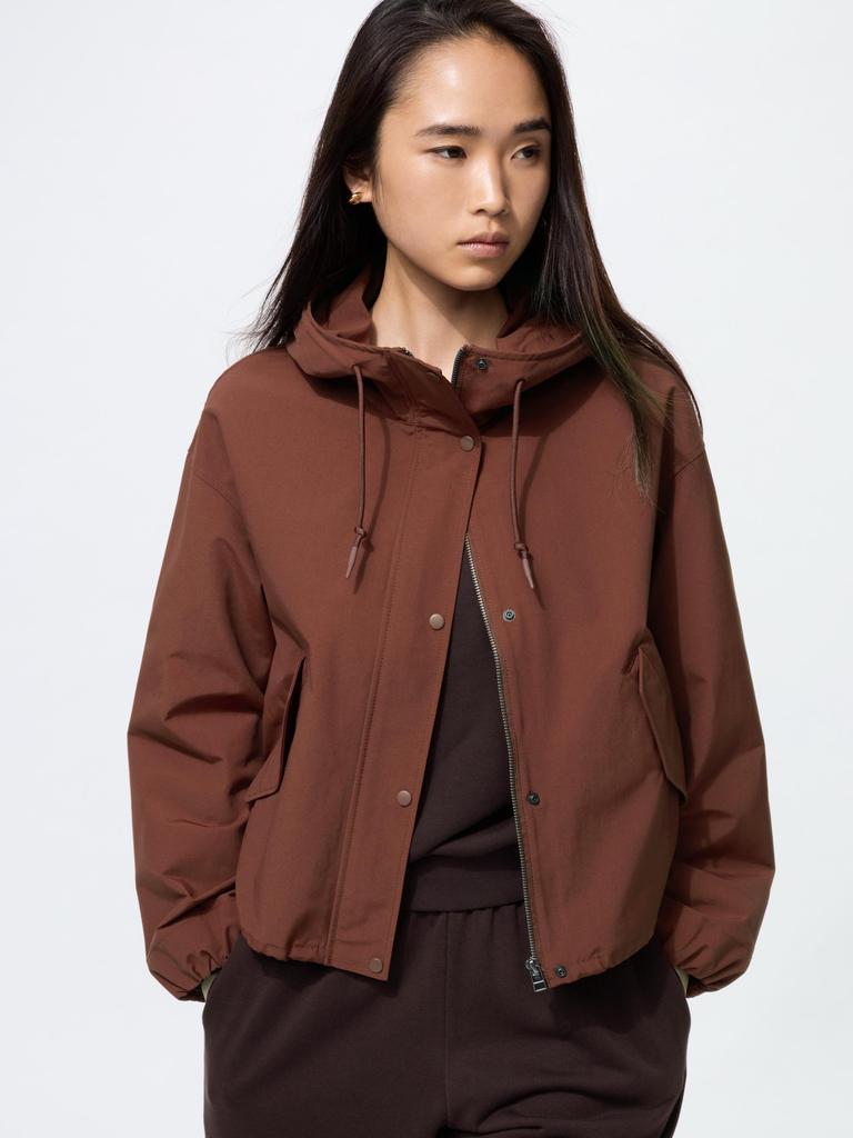 Uniqlo Cotton Blend Short Parka