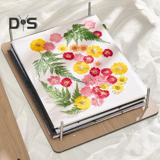 Набор для прессования цветов Embosser, простой в использовании набор для сбора цветов, поделки своими руками для мгновенного сохранения цветов