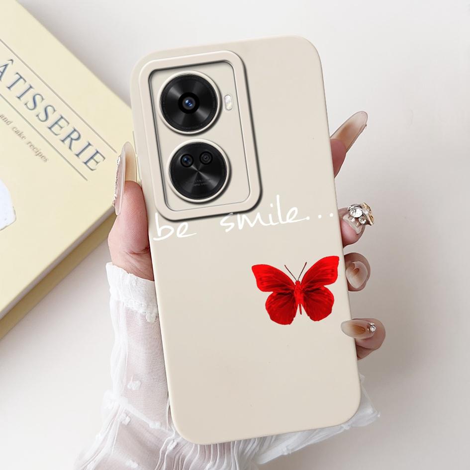 Nova 12 SE Case For Huawei Nova 12 SE Cover 2024 Fashion Painted Liquid Silicone Anti-Fall Protective Bumper For Nova 12SE Funda