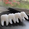 Girl Teeth Hair Clips Halloween Gothic Style Tooth Shape Hairpins Glow In the Dark Hair Pins Hair Accessories