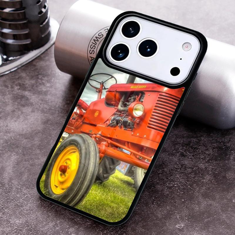 Чехол для телефона с изображением фермерского трактора для iPhone 17 16 15 Pro Max Air 14 13 12 11 Plus Ударопрочный чехол