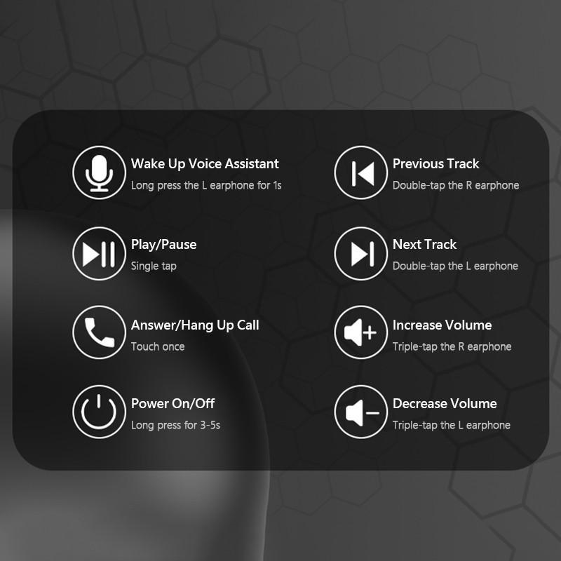 Настоящие беспроводные наушники Bluetooth 5.3 с зажимом для ушей, наушники с шумоподавлением, наушники для бега, спорта, бизнеса, громкой связи, гарнитуры для звонков