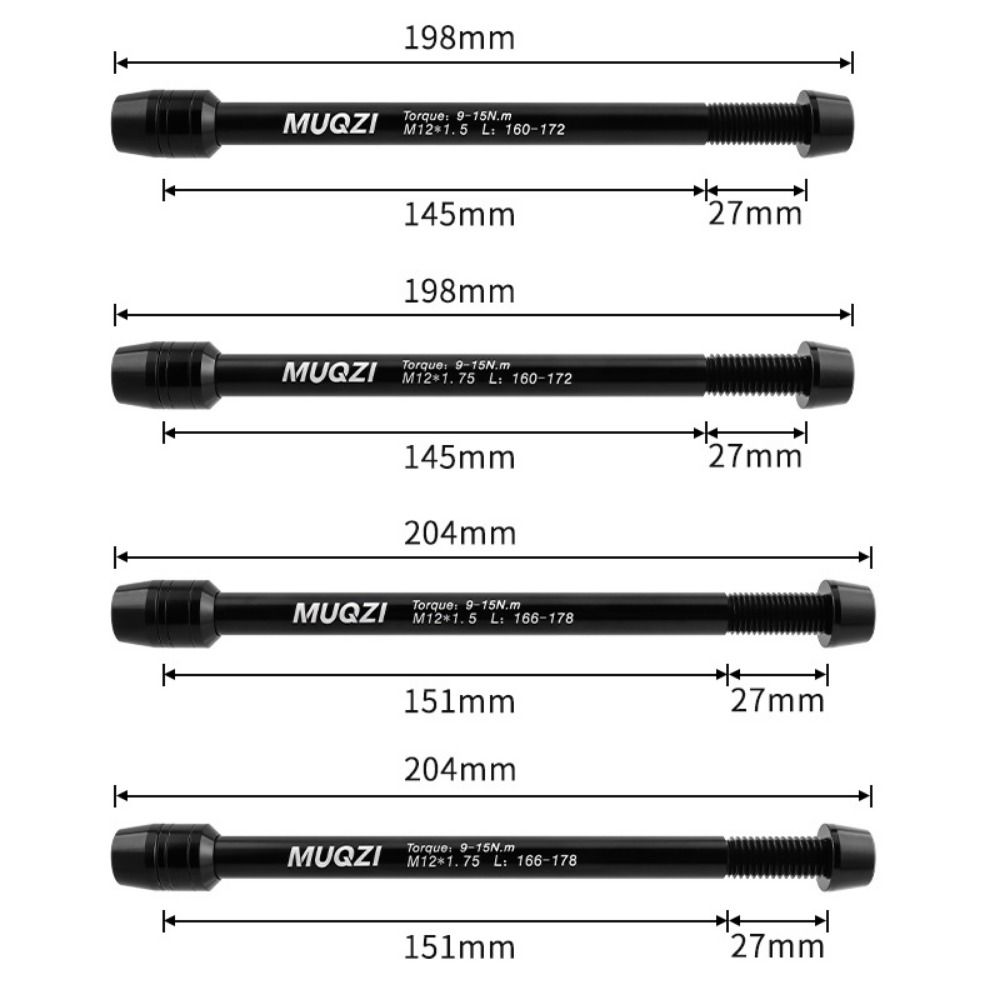 Bike Shaft Bike Hub Skewers Front Rear Axle Bike Barrel Shaft Trainer Bike Repair Tool
