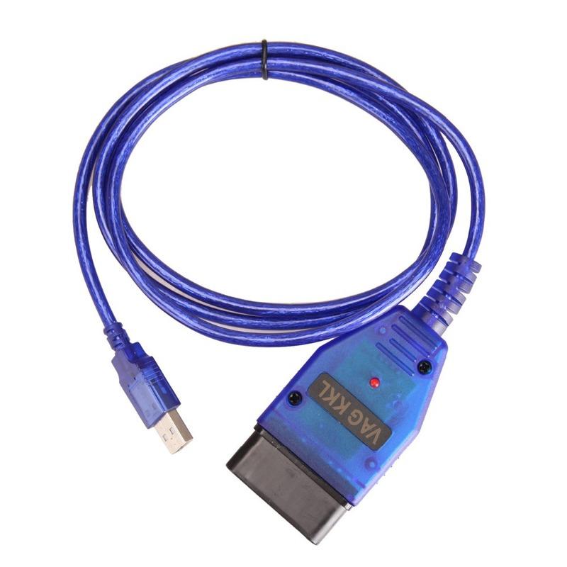 For VAG KKL 409.1 CH340 Chip OBD2 USB Interface for Vag 409 Diagnostic Cable OBD2 Scanner