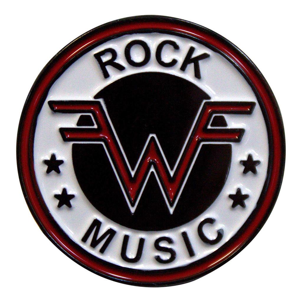 Weezer Rock Music Emblem Pin