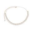 Sexy Aesthetic Sparkling Rhinestone Belly Waist Chain for Women Summer Bikini Tassels Body Jewelry Beach Festival Accessories