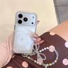 Чехол для iPhone 17/16 Pro Max/15/14 с высококачественным стразовым бантом