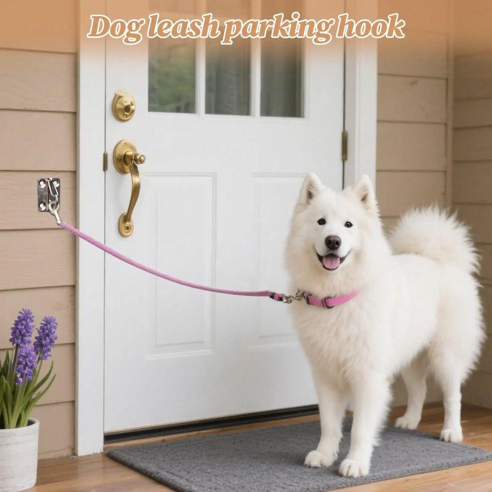 Multi-functional Wall Mount Holder 316 Stainless Steel Dogs Leash Hook Wall Hooks Outdoor