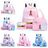 3Pcs/set Anime Dragon Ball Carrying Bag for Girl Boy Back To Schoolbag with Lunch Bag Student Bag Large Capacity Bag Men Women Anti Theft Travel Bag