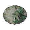 Small Glass Cake Green and by Sairan J-kitchens Plate, Round, 15cm, Gold,