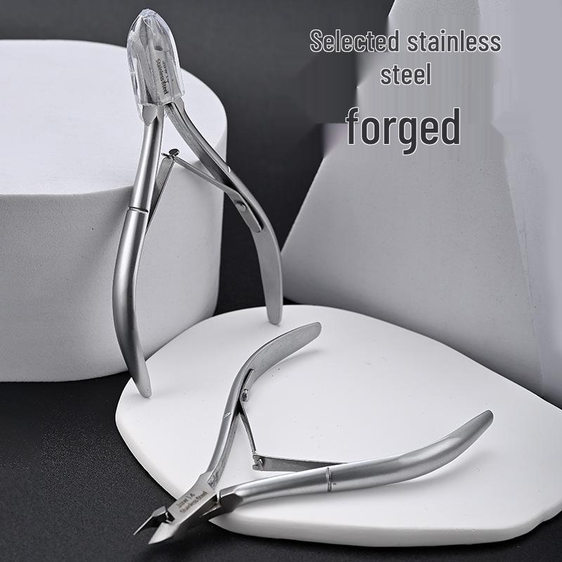 Легкий в использовании кусачки для кутикулы S.333 из нержавеющей стали: Прецизионное маленькое лезвие для профессионального ухода за ногтями
