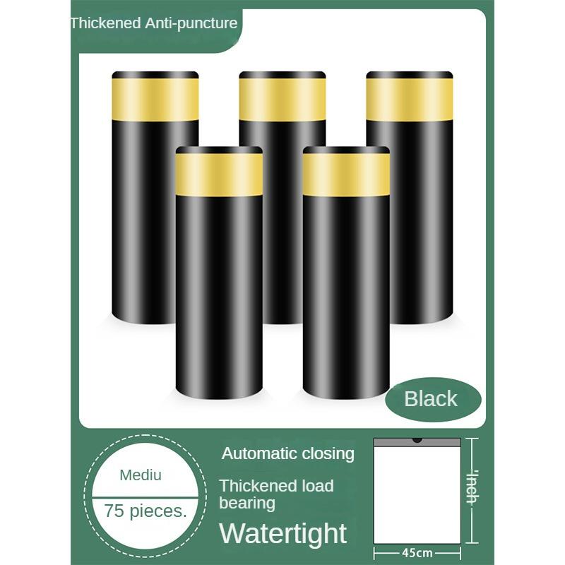 Негрязные мешки для мусора на шнурке, увеличенные и утолщенные бытовые кухонные одноразовые портативные бытовые пластиковые пакеты на шнурке