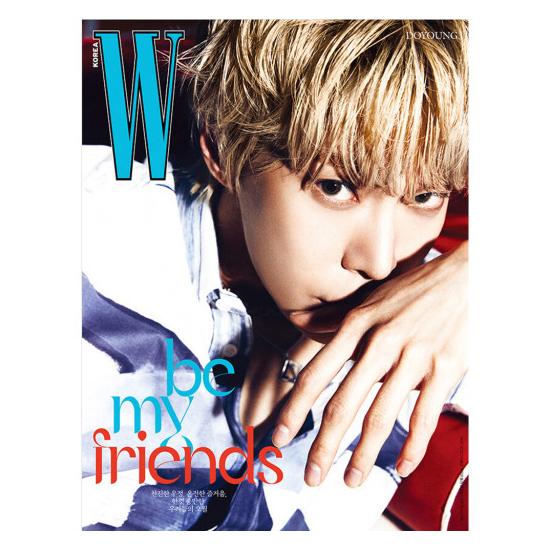 W Korea Обложка журнала за май 2022 г. NCT DOYOUNG Ли Мин Хо, Джей Пак, Ли Дохён