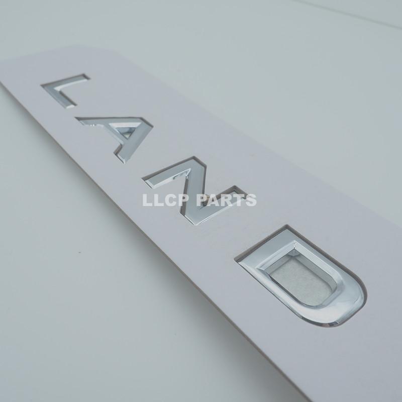 ALK2   For Toyota Land Cruiser 300 LC300 VXR GXR  2021-2023  3D ABS Letter Sticker Tailgate Badge Emblem Exterior Modification Sticker