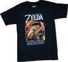 Legend of Zelda New Adult T-Shirt - Firery Dragon Restore Peace Image