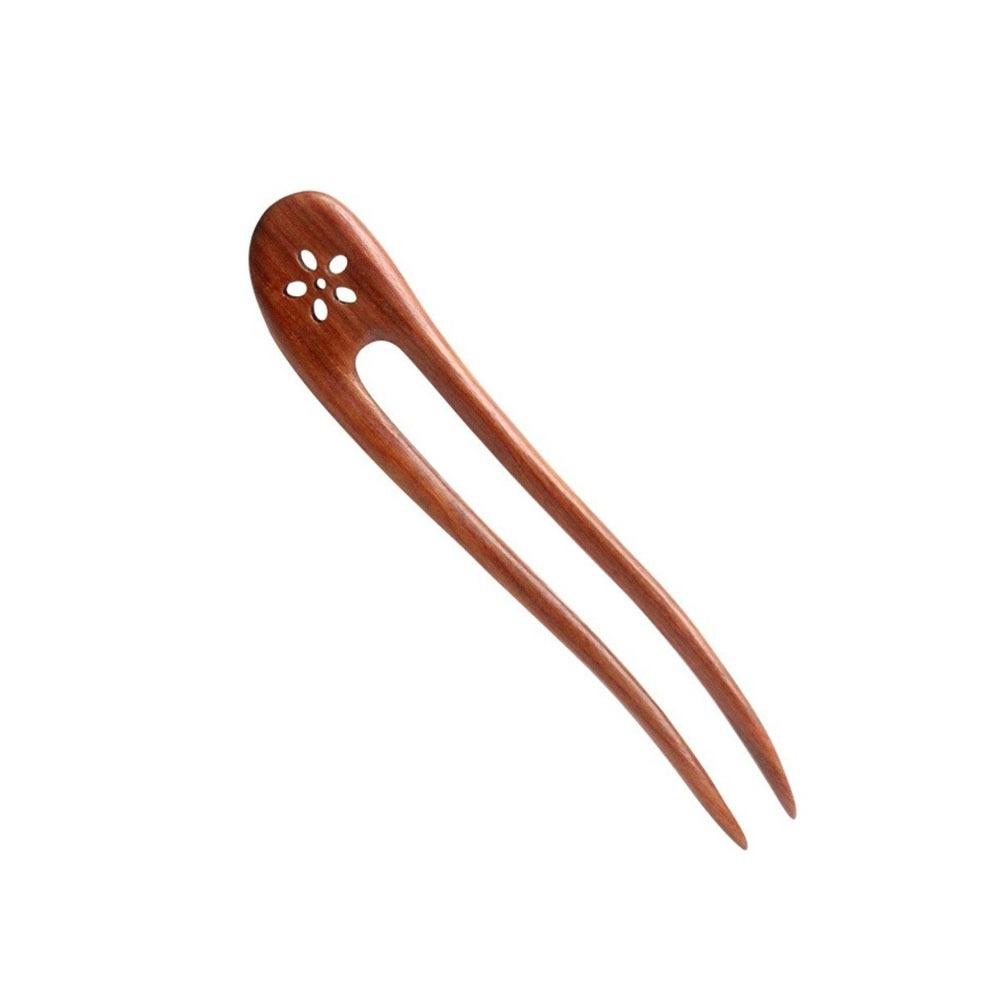 Chinese Style Wooden Hair Sticks Handmade Ponytail Hair Bun Maker Wood Hairpins and Clips  Girls