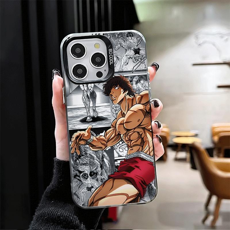 Мягкий чехол для телефона Baki the Grappler Anime для iPhone 15 16 17 Pro Max 17Air 16E 14 Plus 13 12 Mini Ударопрочный чехол Задняя крышка