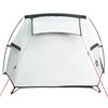 Tunnel Camping Tent for 2 Persons White & Dark Waterproof
