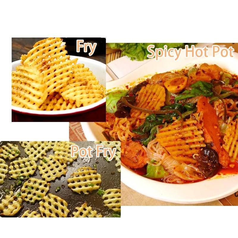 Деревянные инструменты из нержавеющей стали для нарезки овощей и фруктов, картофельная решетка, инструменты для салата, креативная кухонная утварь