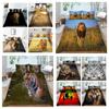 2023 New Style Bedding Sets 3D Lions Print Bedding Animals Style Home Bedroom Children Bedspreads Microfiber Quilt Cover