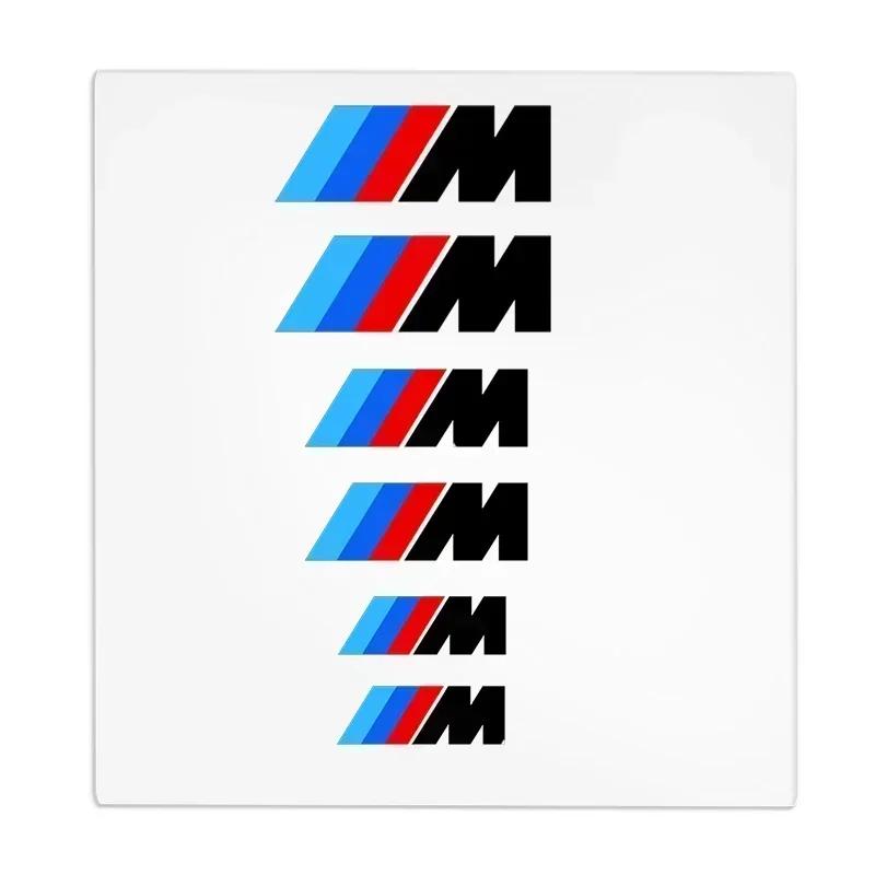 1 комплект Наклейка-эмблема на суппорт тормоза для BMW M E81 E82 E88 E90 E91 E92 E93 F30 E60 E61 GT F10 F11 F18 E63 E64 E68 F03 E89
