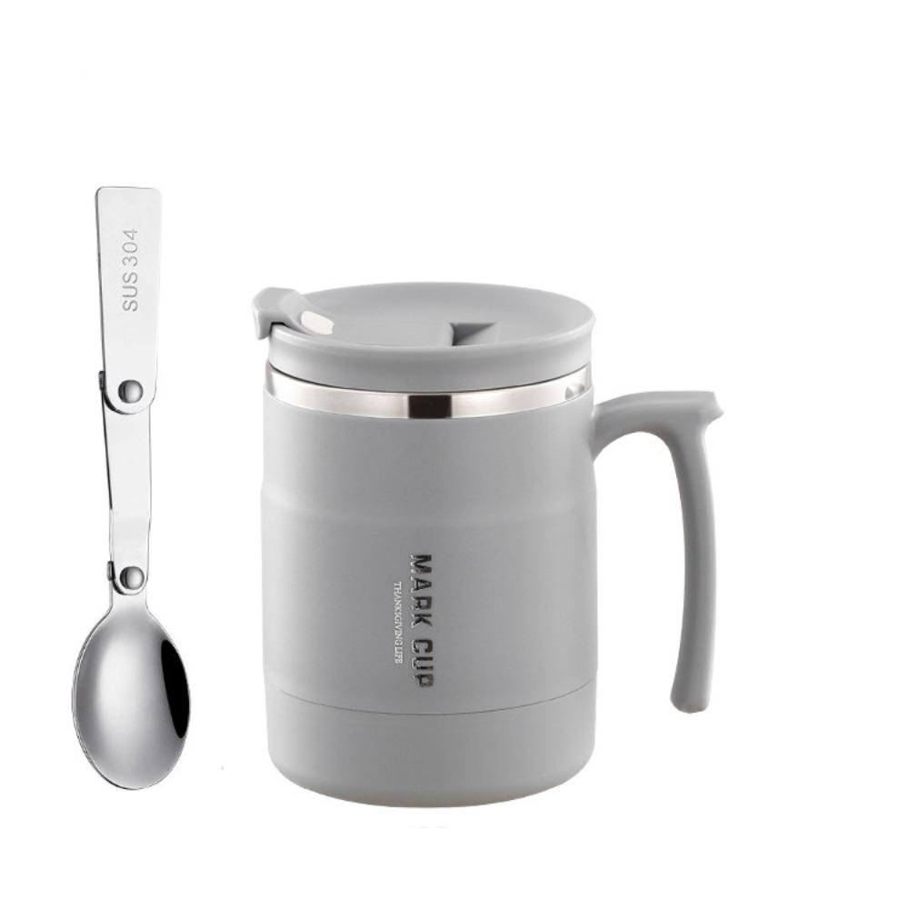 Stainless Steel Thermal Coffee Mug Anti-scalding Insulated Water Cup Portable Thermal Cup School