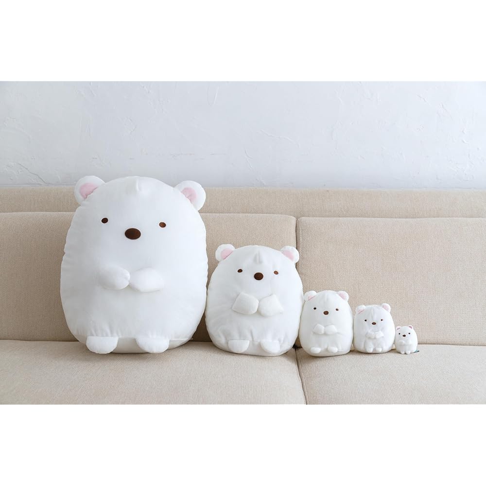 Плюшевая игрушка Sumikko Gurashi Большая Сирокума Белый Медведь Мягкая Набивная Игрушка