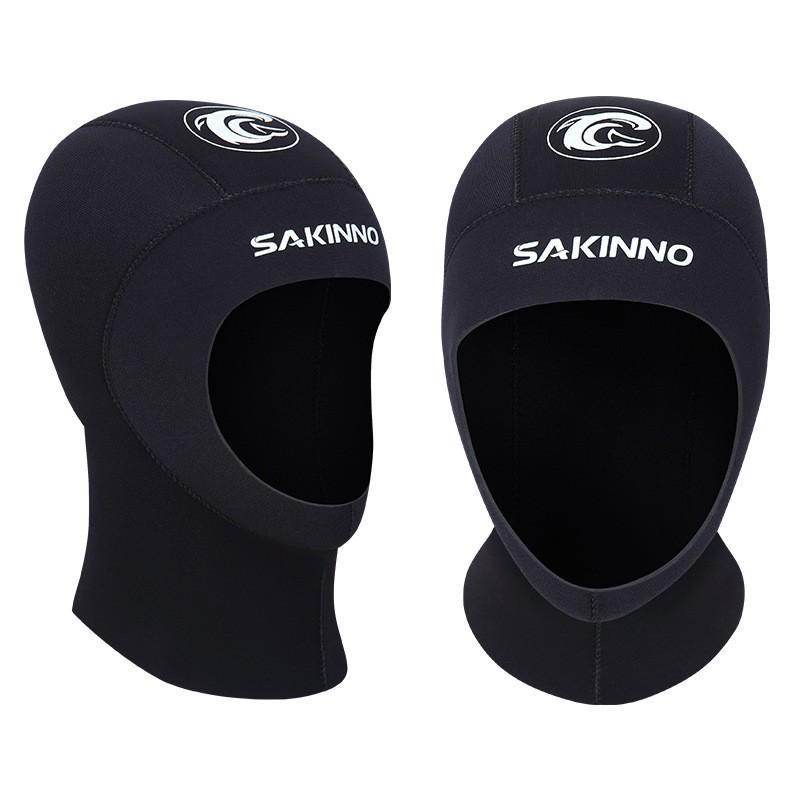5mm Neoprene Dive Hood Scuba Snorkeling Surfing River Trekking Adult Thermal Waterproof Wetsuit Cap