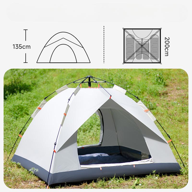 Sunshine Outdoor Tent Camping Automatic Camping Supplies Sun Protection Rain Proof Outdoor Equipment Portable