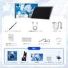 [Japan Exclusive] XPPen Artist 12 3rd Silver Gray Pen Display Tablet with X4 Chip Pen - Ideal for Beginners and Illustrators